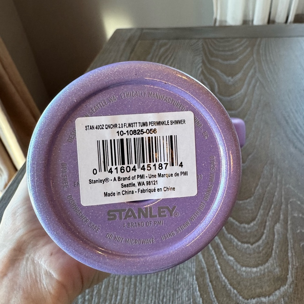 Periwinkle Shimmer 40oz Stanley - Picture 5 of 8